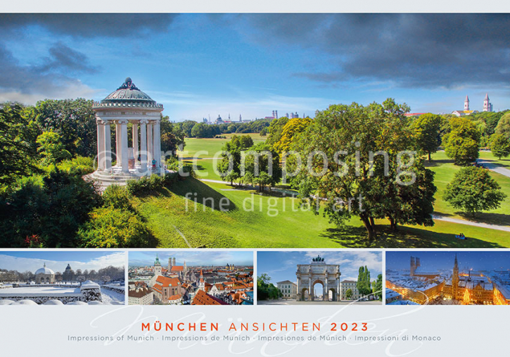 94-119 München-Ansichten (Foto-Kalender A4+)