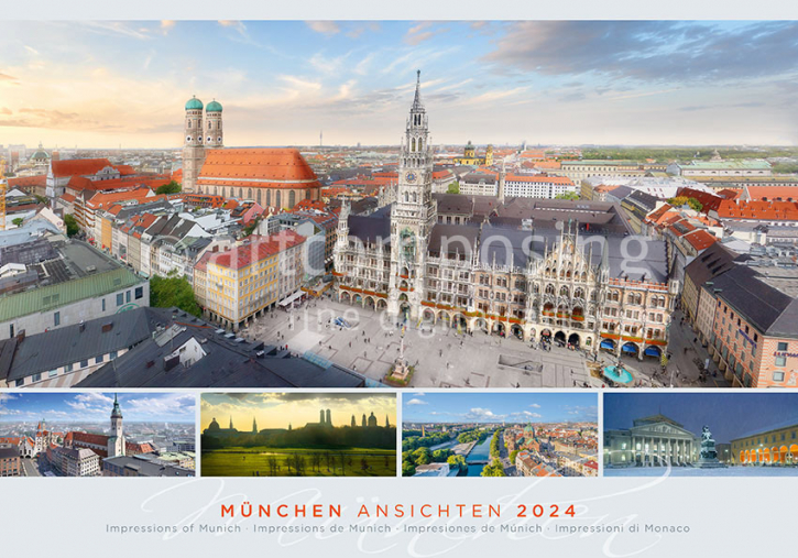 94-119 München-Ansichten (Foto-Kalender A4+)