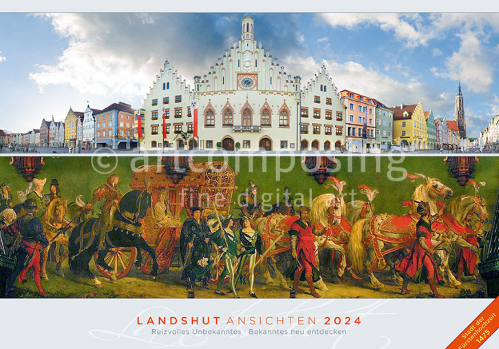 94-134 Landshut Ansichten (Foto-Kalender A4+)
