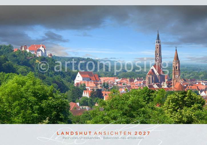 94-134 Landshut Ansichten (Foto-Kalender A4+)