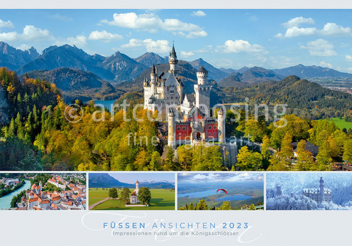 94-137 Füssen Ansichten (Foto-Kalender A4+)