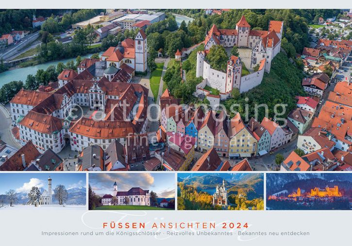 94-137 Füssen Ansichten (Foto-Kalender A4+)