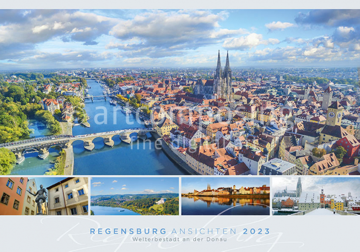 94-139 Regensburg Ansichten (Foto-Kalender A4+)