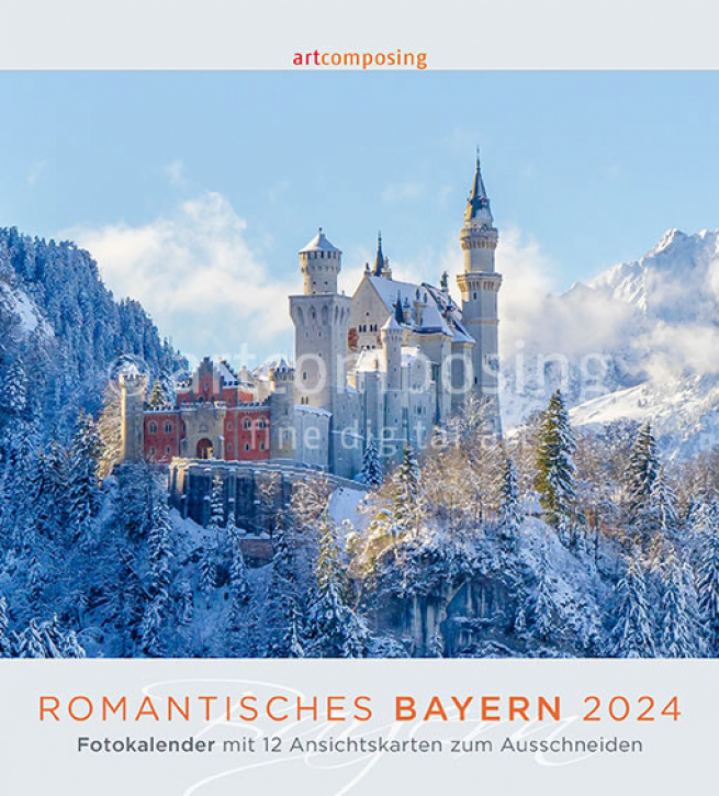 95-103 Romantisches Bayern (Ansichtskarten-Kalender)