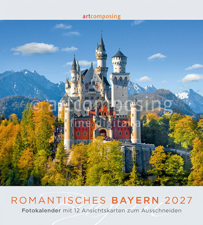 95-103 Romantisches Bayern (Ansichtskarten-Kalender)