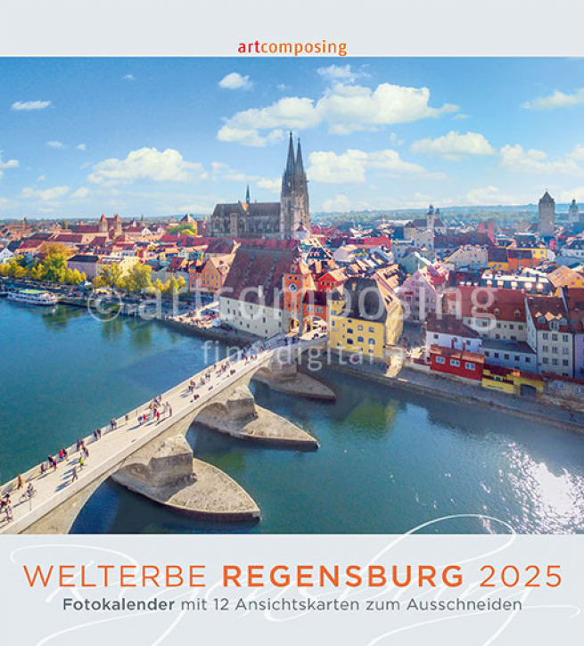 95-107 Welterbe Regensburg (Ansichtskarten-Kalender)
