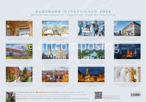 93-110 Augsburg-Impressionen (Foto-Kalender A3+)