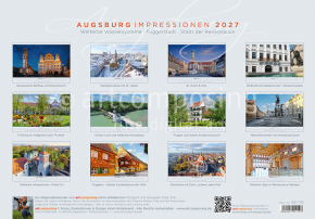 93-110 Augsburg-Impressionen (Foto-Kalender A3+)
