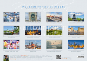 93-117 München-Impressionen (Foto-Kalender A3+)