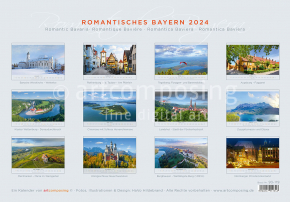 93-119 Romantisches Bayern (Foto-Kalender A3+)
