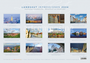 93-127 Landshut Impressionen (Kalender A3+)