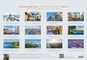 93-132 Regensburg-Impressionen (Kalender A3+)