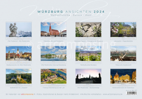 94-107 Würzburg Ansichten (Foto-Kalender A4+)
