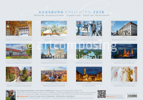 94-111 Augsburg Ansichten (Foto-Kalender A4+)