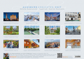 94-111 Augsburg Ansichten (Foto-Kalender A4+)