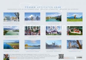 94-137 Füssen Ansichten (Foto-Kalender A4+)