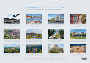 94-138 Coburg Ansichten (Foto-Kalender A4+)