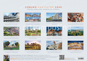 94-138 Coburg Ansichten (Foto-Kalender A4+)