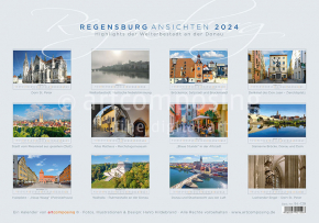 94-139 Regensburg Ansichten (Foto-Kalender A4+)