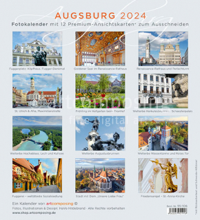 95-106 Augsburg (Ansichtskarten-Kalender)