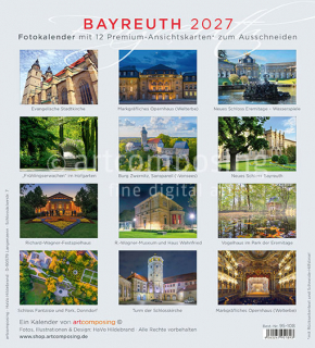 95-108 Bayreuth (Ansichtskarten-Kalender)